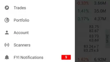 Screenshot von IBKR Mobile 2