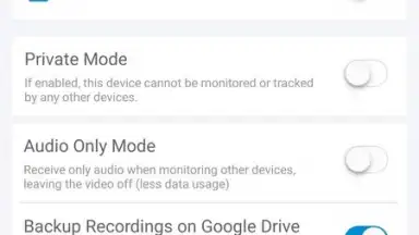 Screenshot von TrackView 9