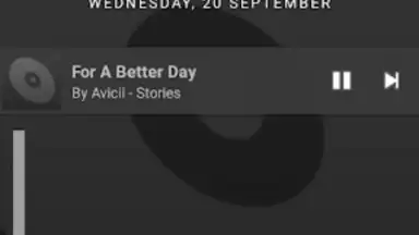 Screenshot von AOSP Music+ 1