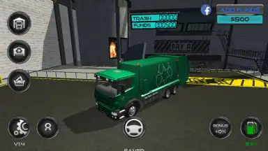 Screenshot von Trash Truck Simulator 5