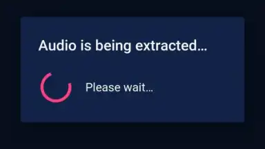 Screenshot von Audio Extractor 3