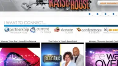 Screenshot von T.D. Jakes Ministries 1
