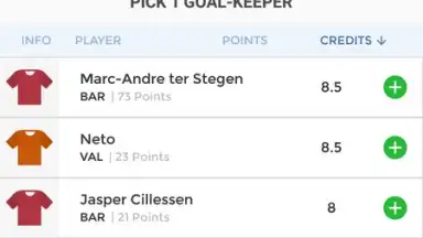 Screenshot von Dream11 6
