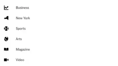 Screenshot von The New York Times 4