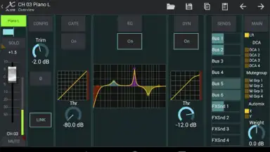 Screenshot von X AIR 16