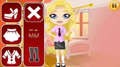 Screenshot von School Dress Up 3