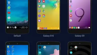 Screenshot von Win X: Computer Launcher 8