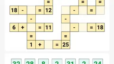 Screenshot von Cross Math 3