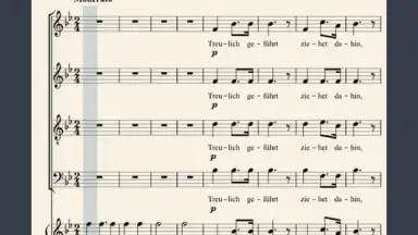 Screenshot von MuseScore 1