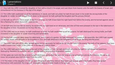 Screenshot von Holy Bible King James Version 11