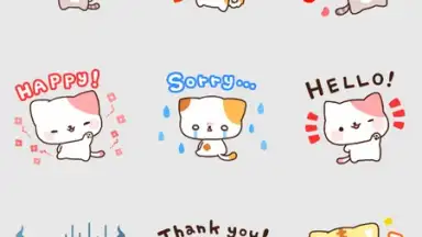 Screenshot von Emoji Stickers for chat Apps 1