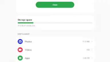 Screenshot von ColorOS My Files 16