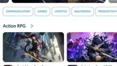 Screenshot von UC Browser 1