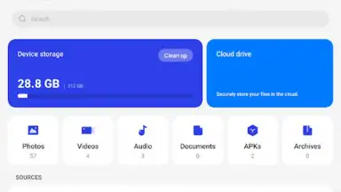 Screenshot von ColorOS My Files 8