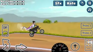 Screenshot von Wheelie Challenge 10