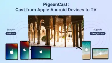 Screenshot von PigeonCast - Cast via AirPlay 1