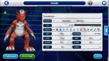 Screenshot von DigimonLinks 3