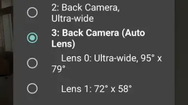 Screenshot von Open Camera 7