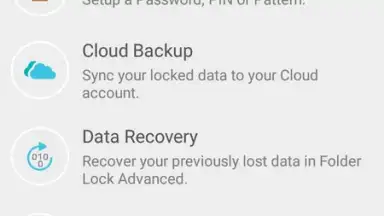 Screenshot von Folder Lock Advanced 1