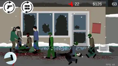 Screenshot von Flat Zombies: Cleanup and Defense 16