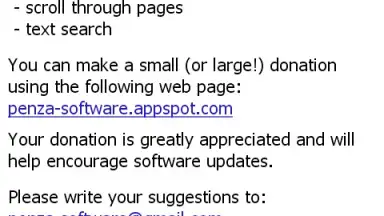 Screenshot von Text Reader 7
