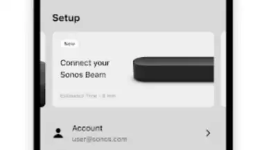 Screenshot von Sonos 2