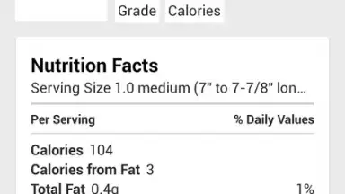 Screenshot von Calorie Counter 4
