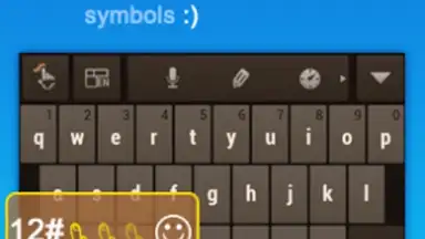 Screenshot von TouchPal Keyboard 3