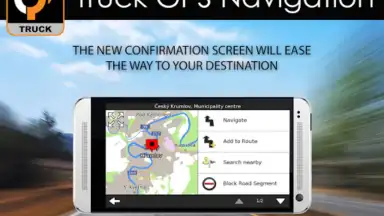 Screenshot von Aponia Truck Navigation 10