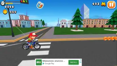 Screenshot von Bike Race 3D 3
