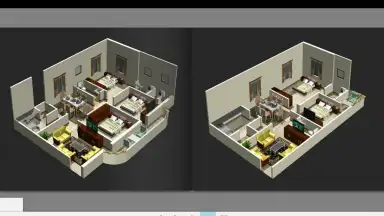 Screenshot von 3D Home Plans 1