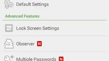 Screenshot von Smart App Lock 1