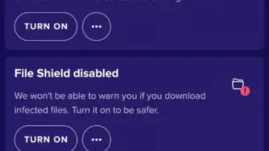 Screenshot von Avast Antivirus & Security 5