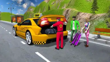 Screenshot von Taxi Games Driving Car Game 3D 1