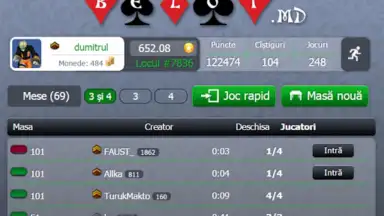 Screenshot von Belot.MD 2