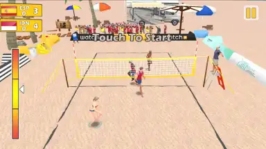 Screenshot von Volleyball: Spike Master 5