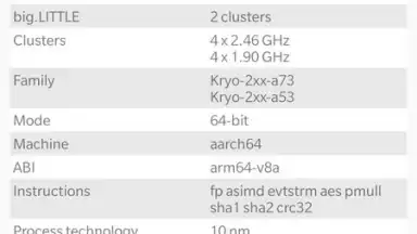Screenshot von Device Info HW 3