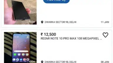 Screenshot von OLX 13