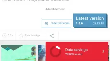 Screenshot von Opera Mini beta 4