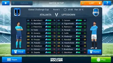 Screenshot von Dream League Soccer 9
