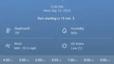 Screenshot von Local Weather: Weather Forecast 5