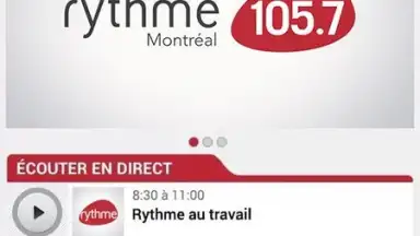 Screenshot von Cogeco Radio 1