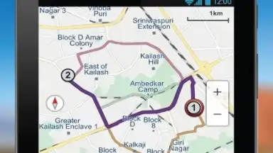 Screenshot von NaviMaps 1
