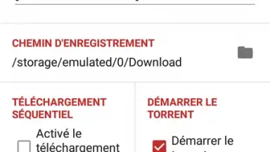 Screenshot von Red Torrent Download 2