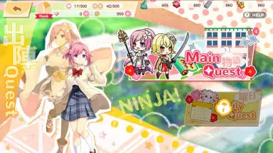 Screenshot von Moe! Ninja Girls RPG 1