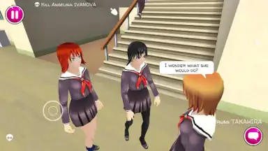 Screenshot von Yandere School 3