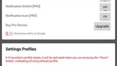 Screenshot von Settings App 3