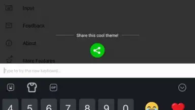 Screenshot von Facemoji Keyboard Lite 4