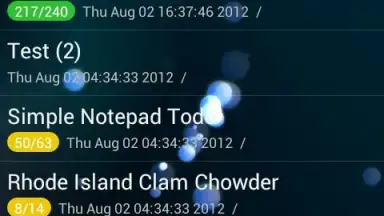 Screenshot von Simple Notepad 5