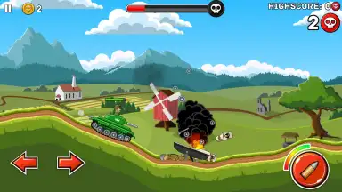 Screenshot von Hills of Steel 2